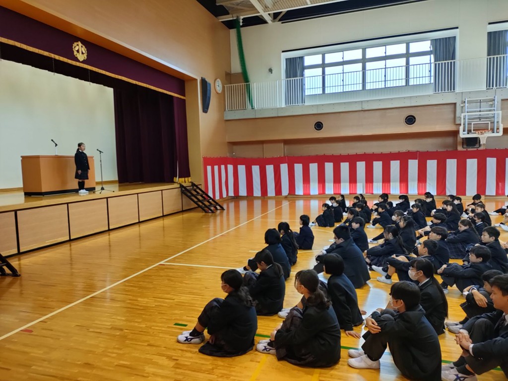 令和８年度新任式・１学期始業式