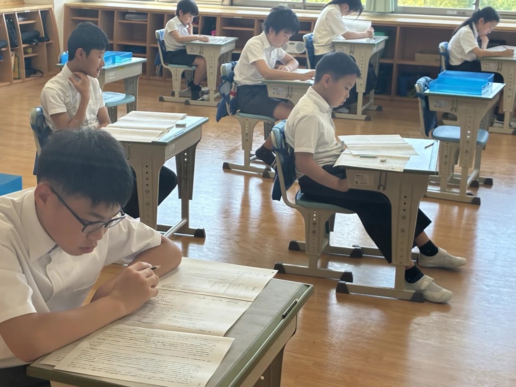 夏休みの成果を発揮しました