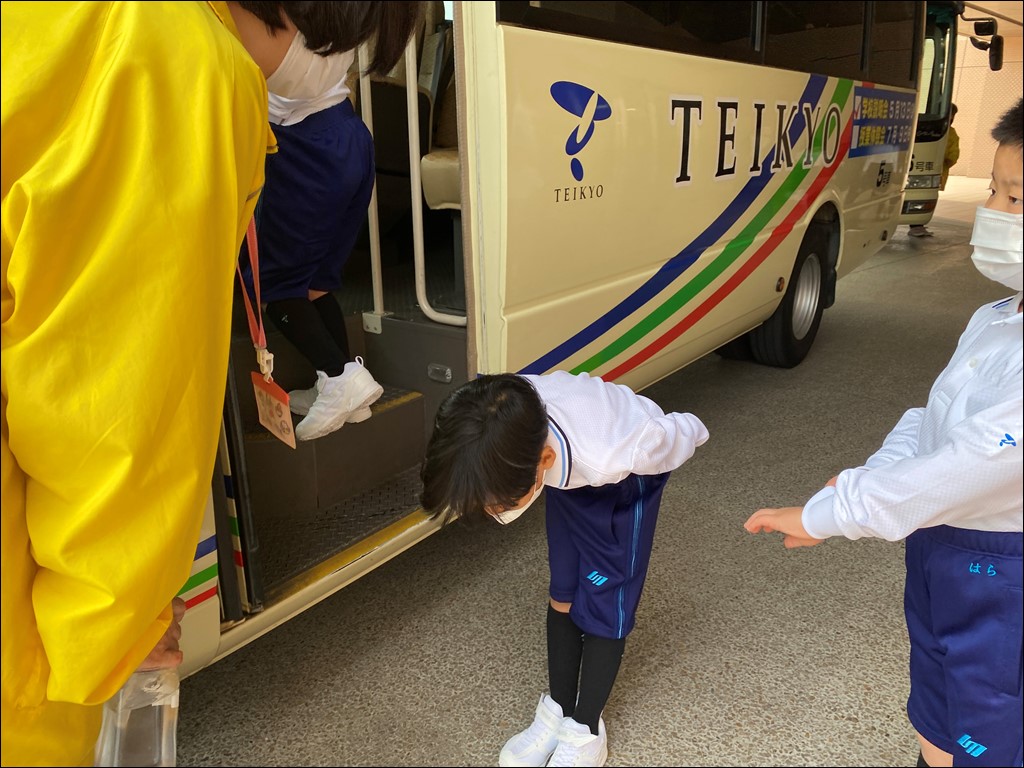1年生、学習スタート