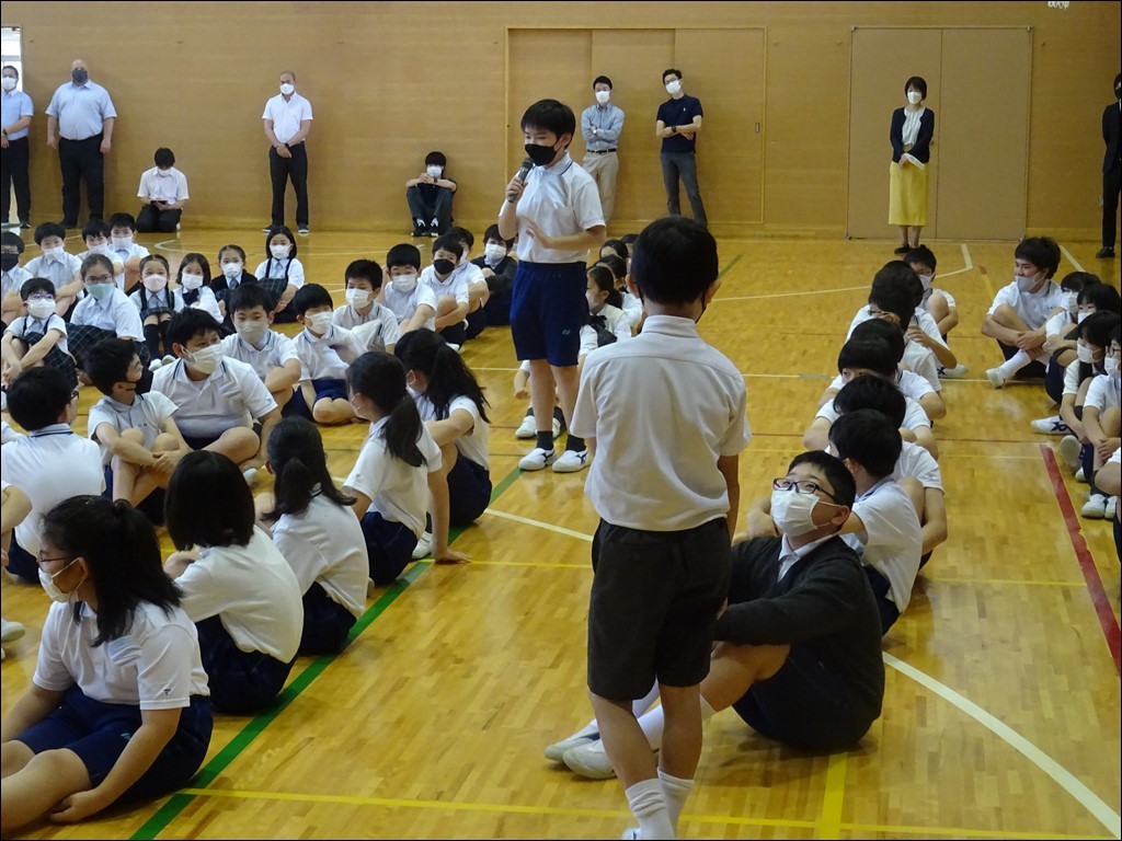 全校集会（生活向上委員会）