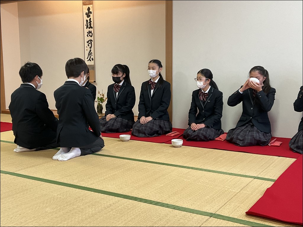 6年生 お茶