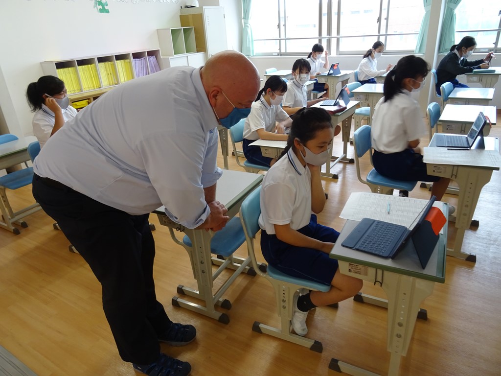 小中英語交流授業