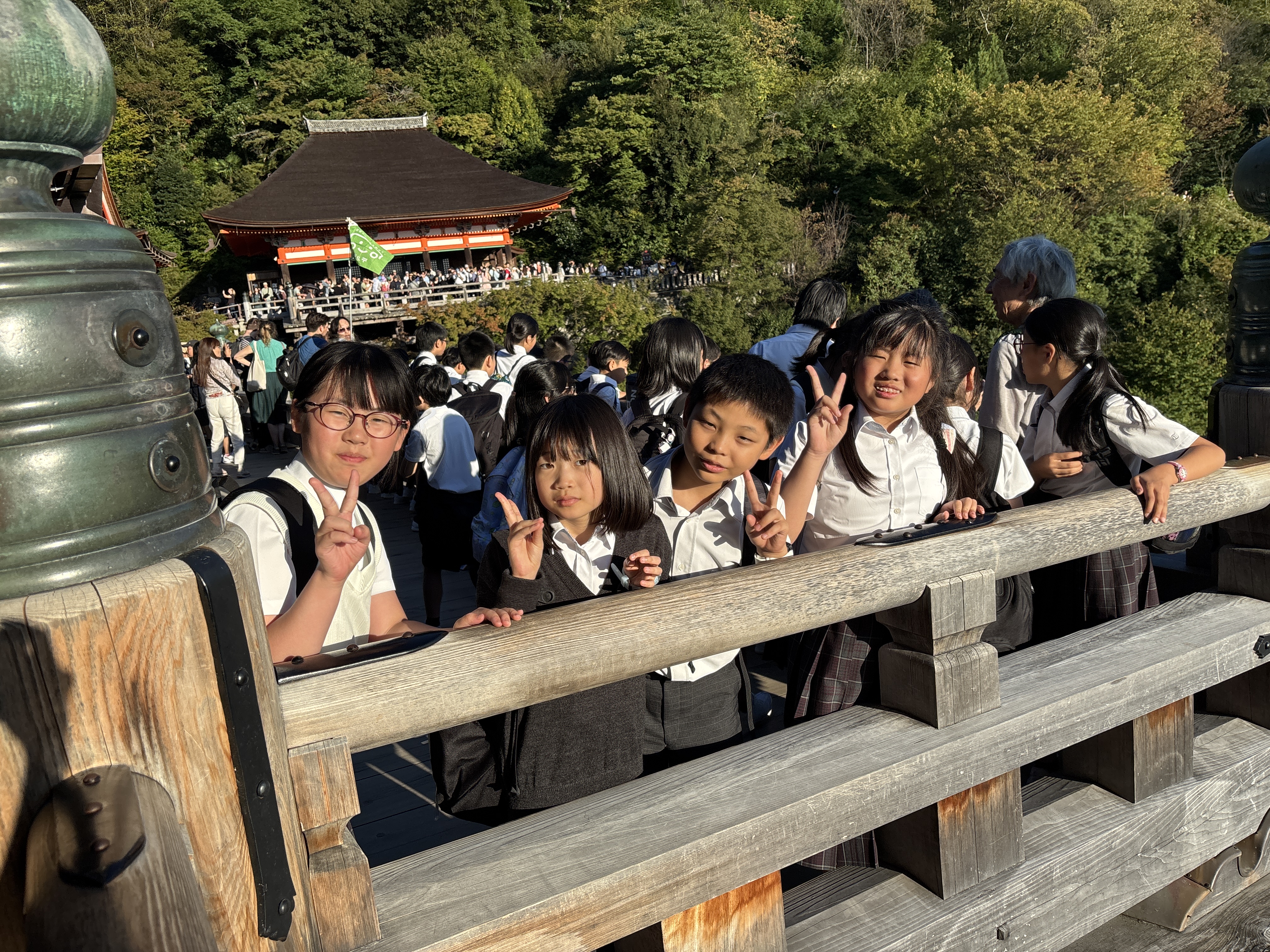 5年生　世界遺産研修（京都・奈良）