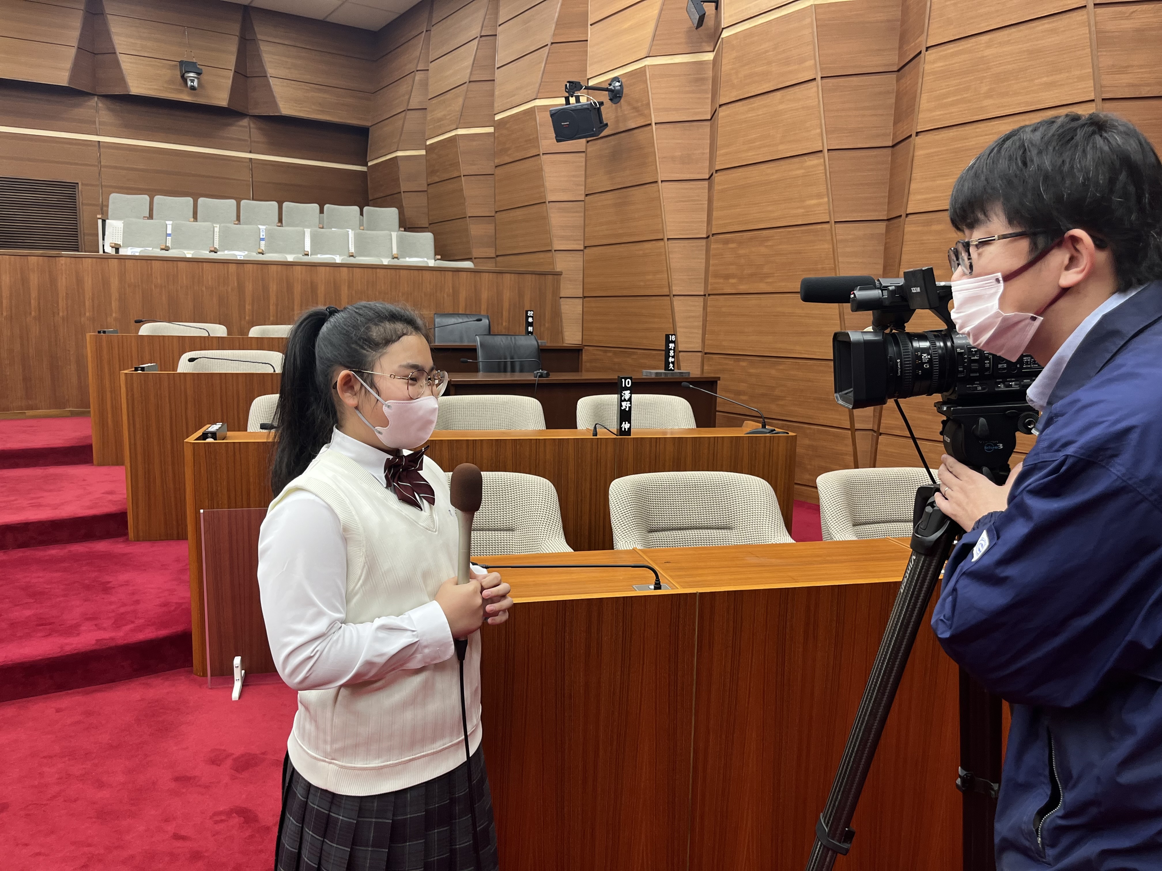 ６年生　可児市議会見学