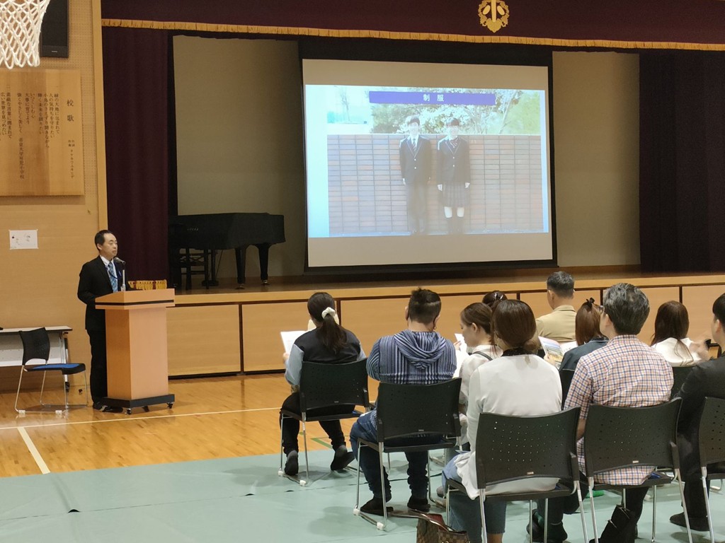 中学進学説明会