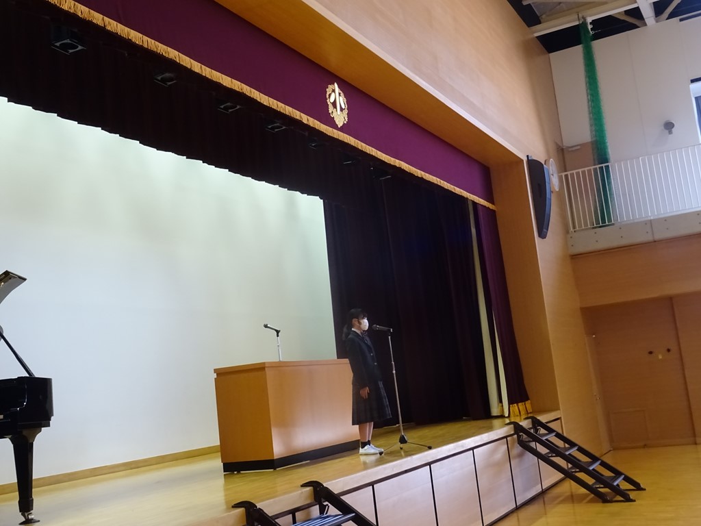 3学期始業式