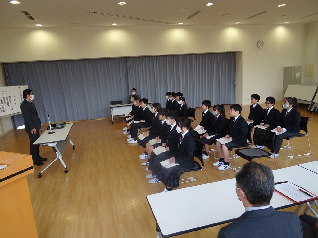 6年生　内定式