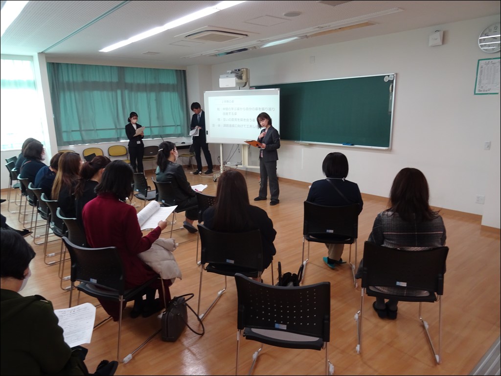 全学年授業参観・懇談会