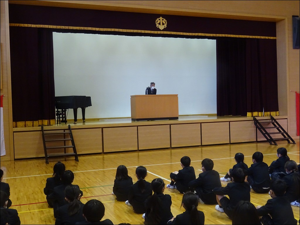 3学期 修了式