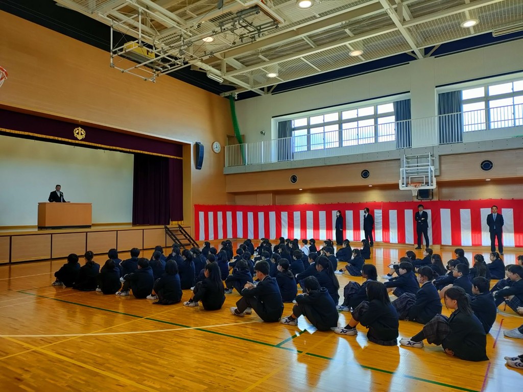 ３学期修了式