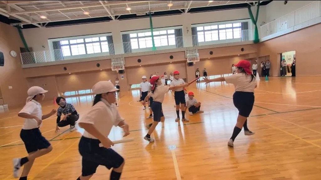 全学年フリー参観・1年 お茶のこころ