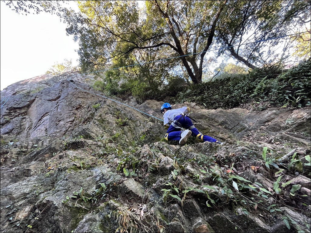 5年生 ぼうけん 「ロッククライミング」