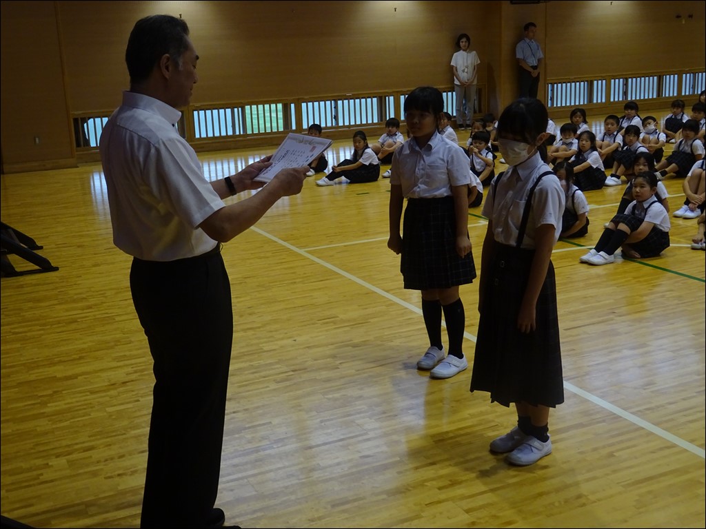 ２学期　始業式