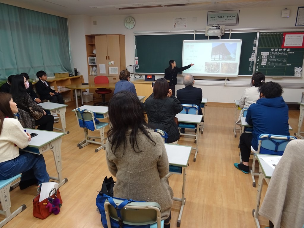 全学年授業参観・学年懇談会