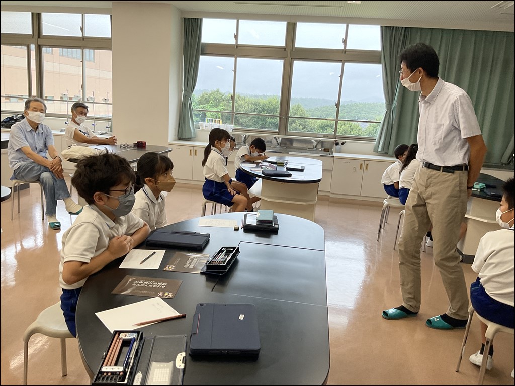 3年生　大森奥山湿地群勉強会