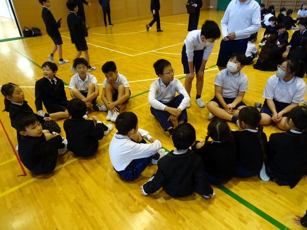 全校集会「おもいやりのある言葉づかい」