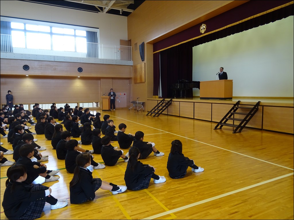 2学期終業式