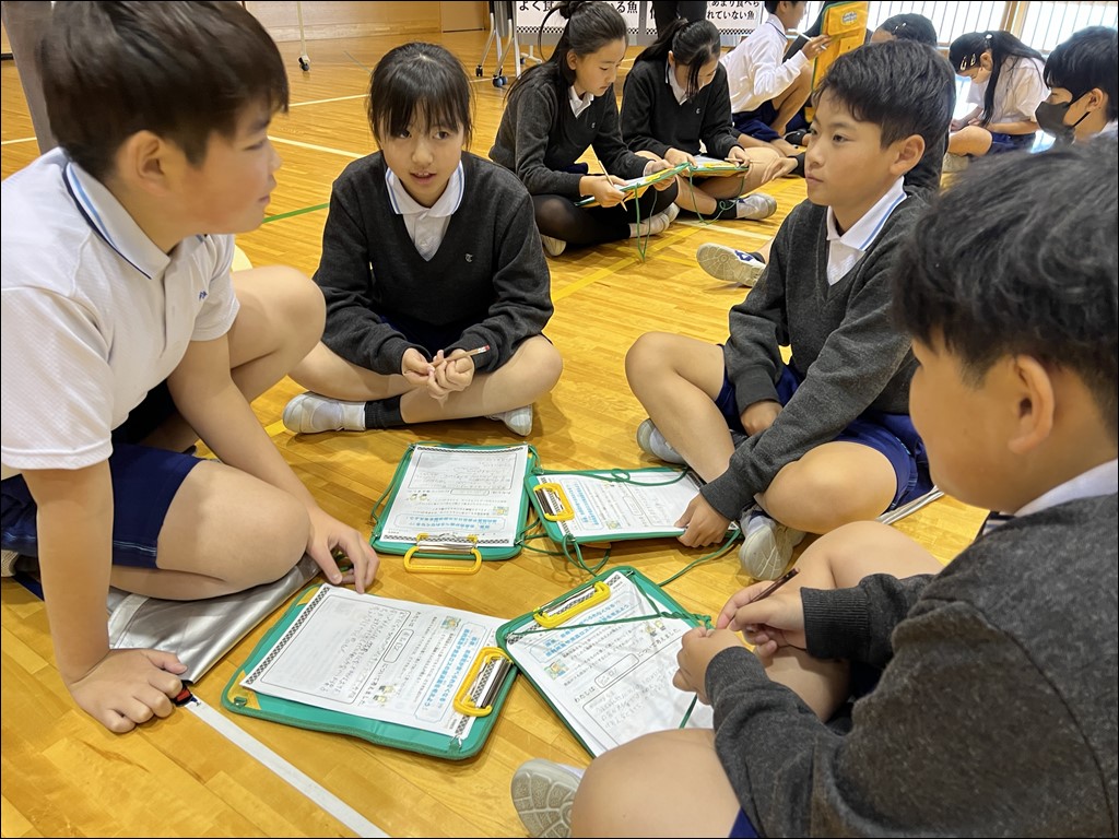 5・6年生 お寿司で学ぶSDGs くら寿司出張授業