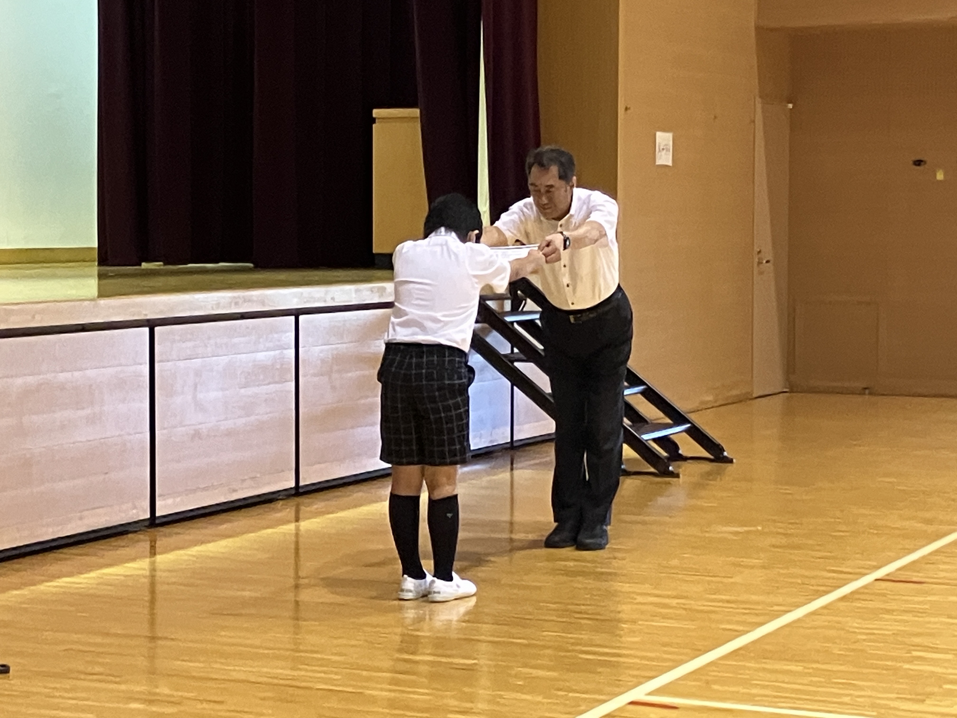 第2学期始業式