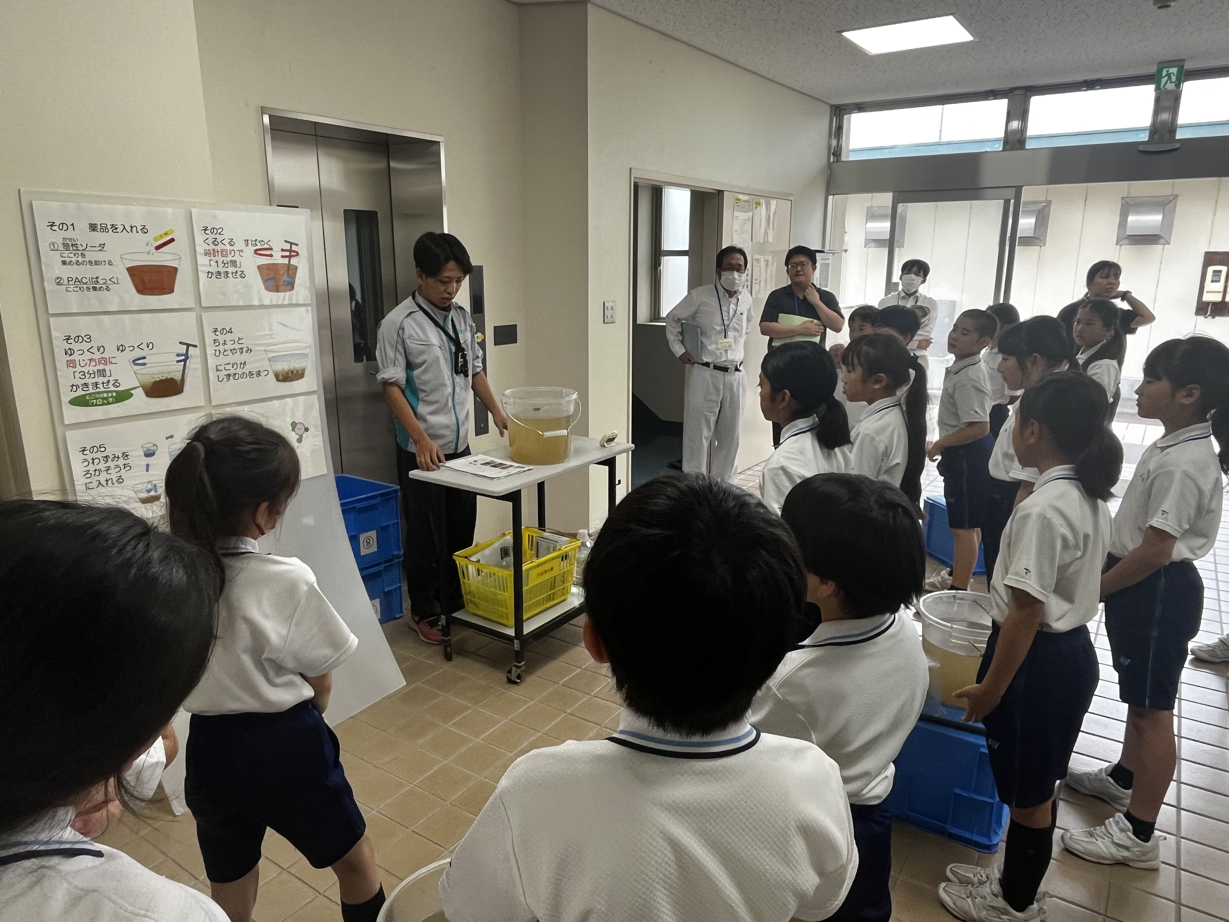 4年生 社会見学「川合浄水場」