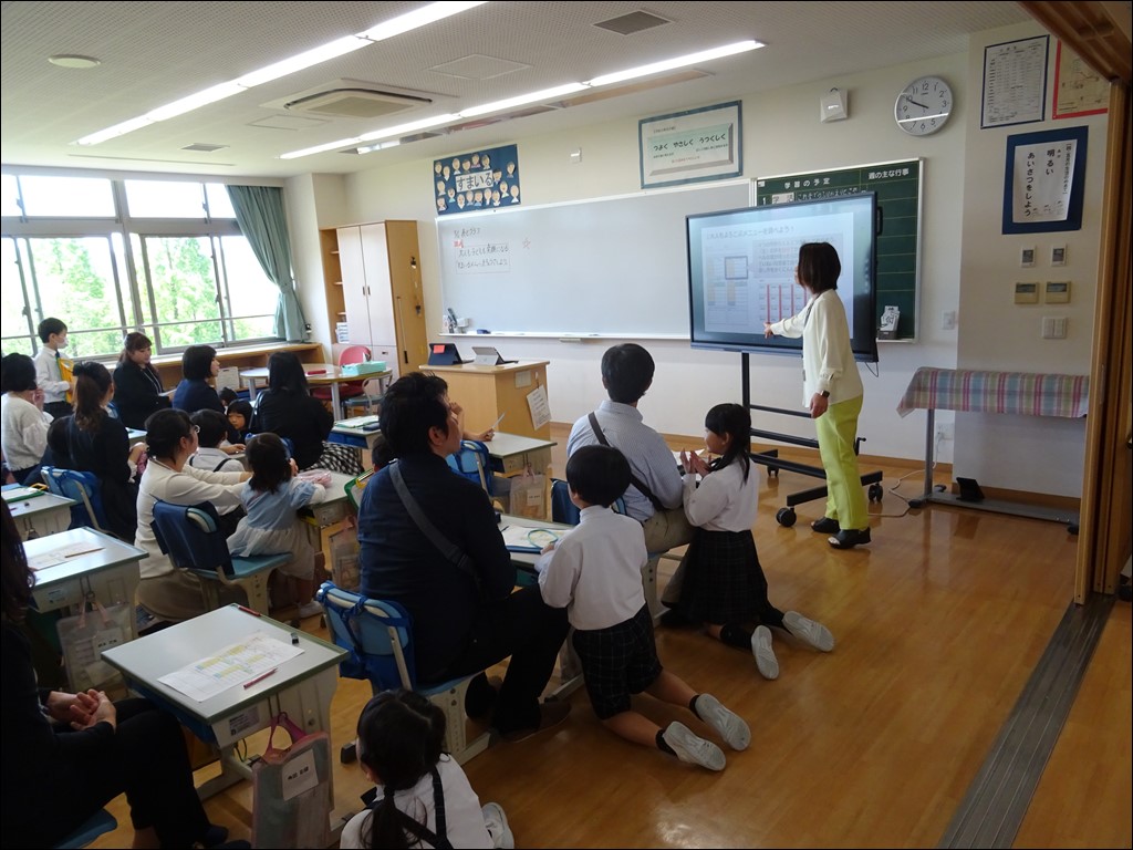 後援会総会・全学年授業参観・懇談会・親子バス会