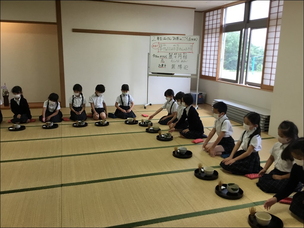 ２年生　お茶のこころ