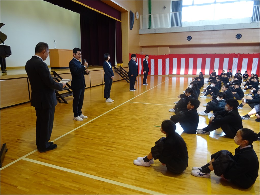 1学期始業式