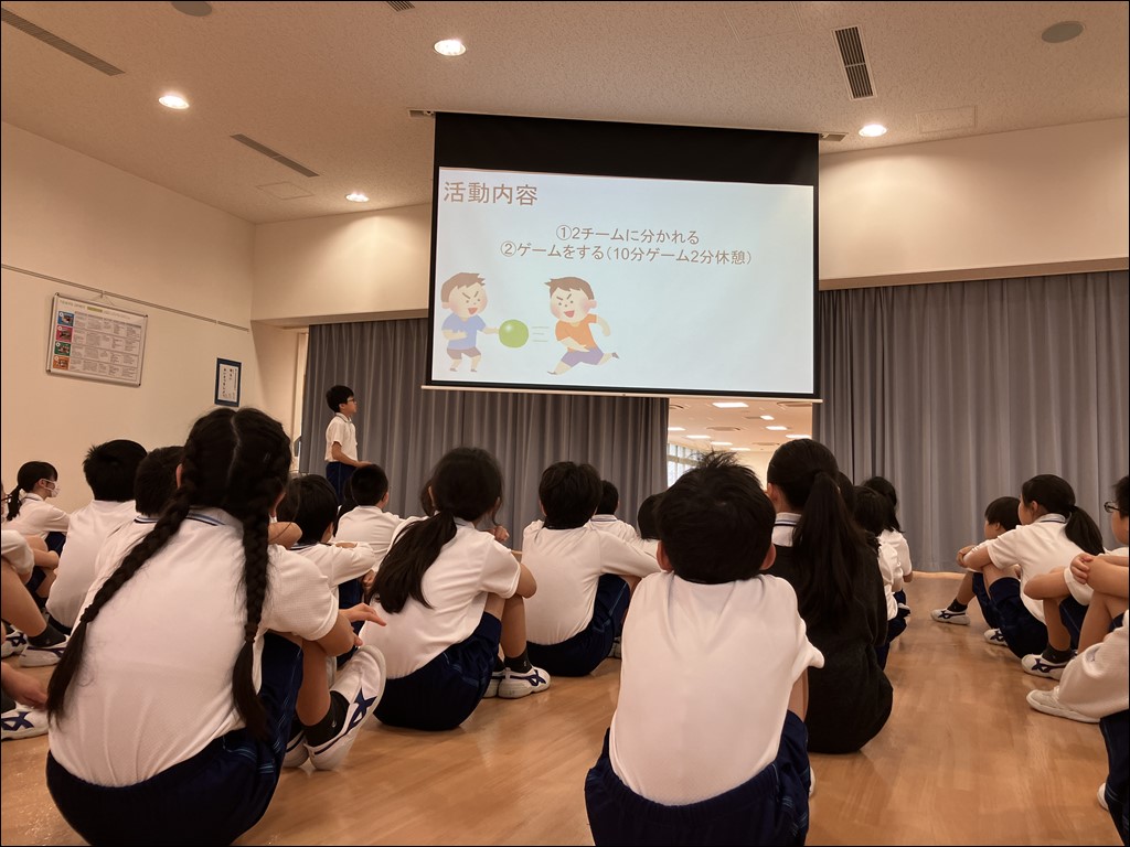 5・６年生　クラブオリエンテーション