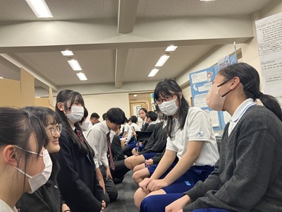 ５年生　小中英語交流会