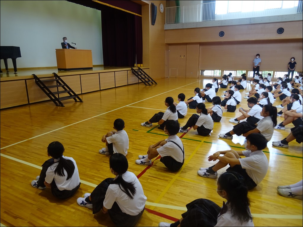 第2学期始業式