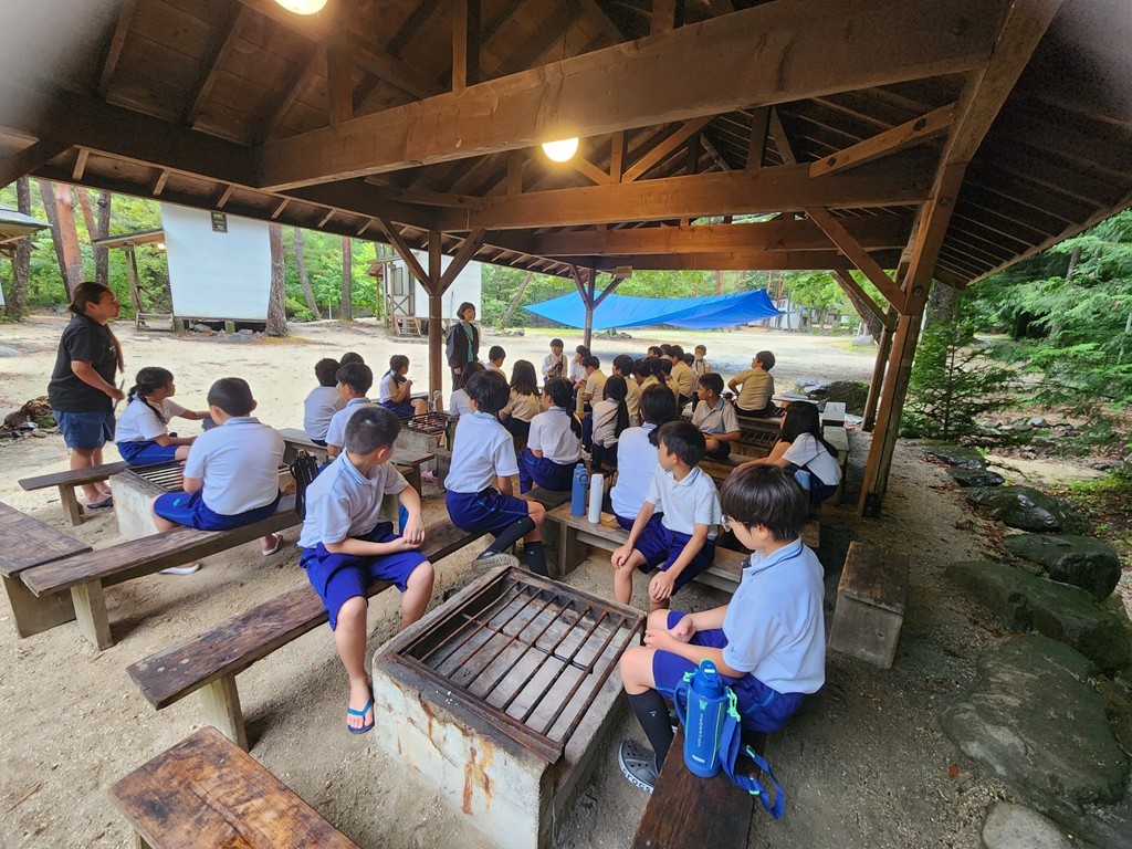 4年生 ぼうけんキャンプ 北恵那キャンプ場