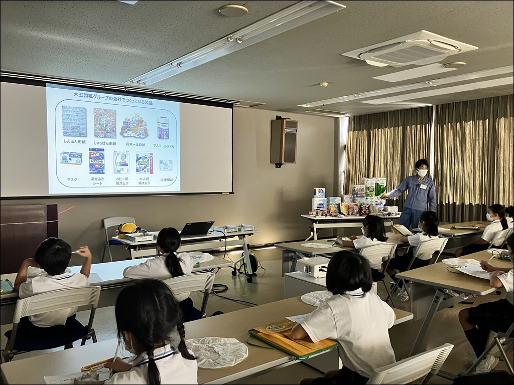 3年生 大王製紙工場見学