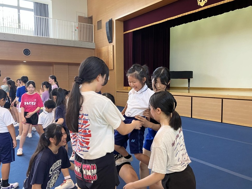 夏季休業中のSS 帝京可児小中高交流会