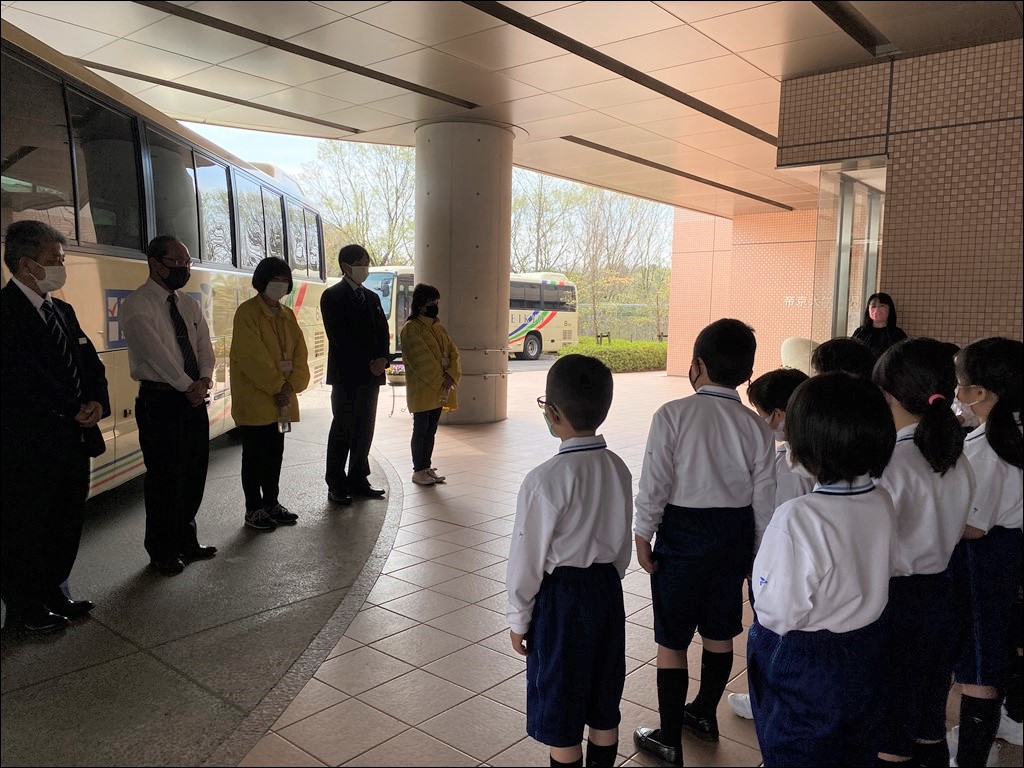 1年生、学習スタート