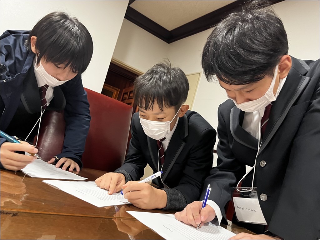 6年生 福島語学研修1