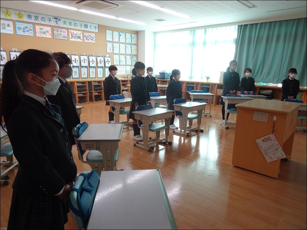 第3学期　始業式