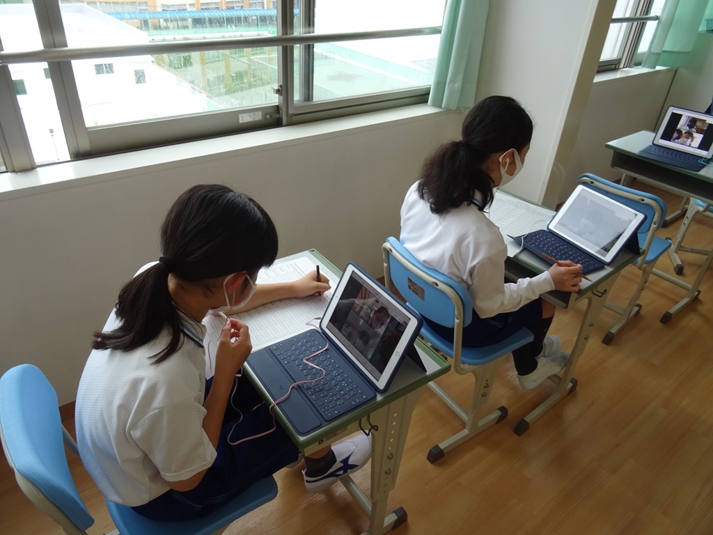小中英語交流授業