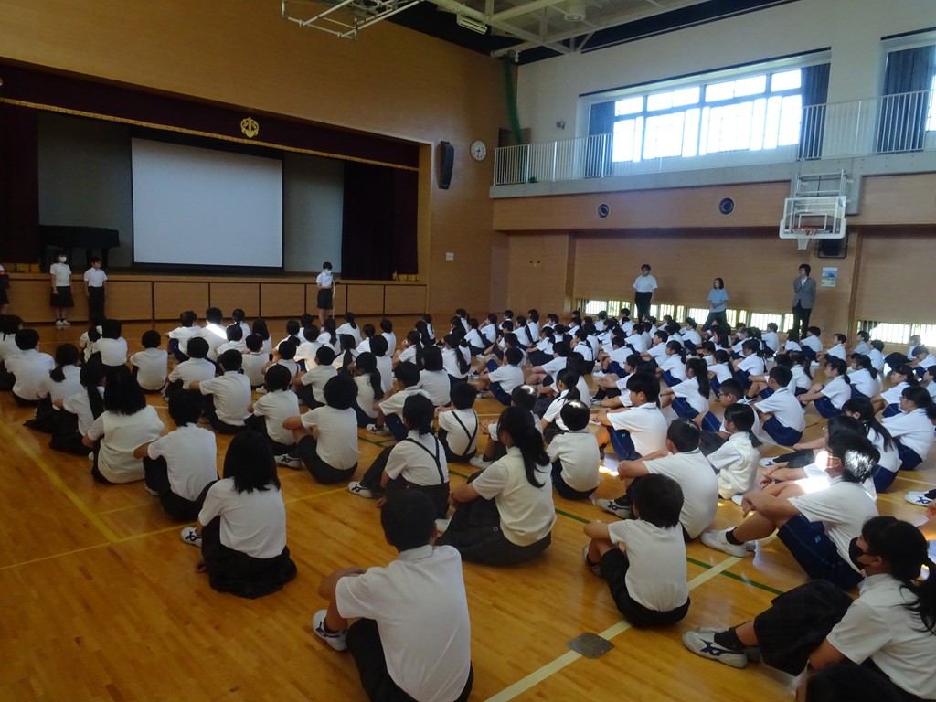 7月14日 全校集会
