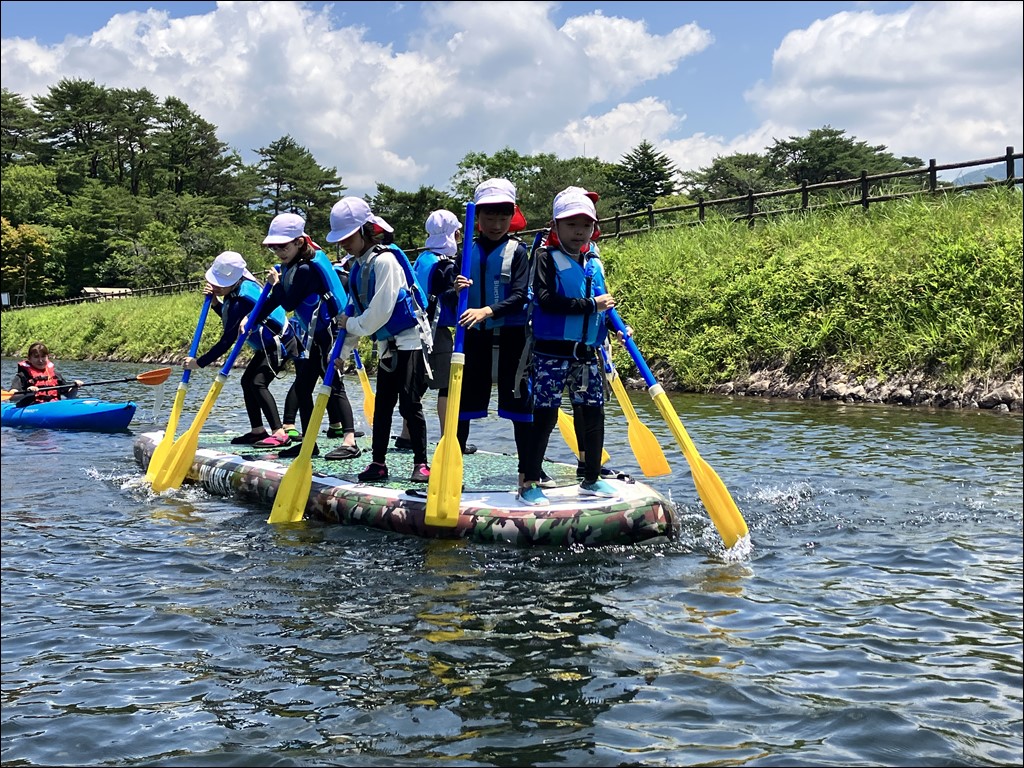 3年生ぼうけん「SUP」