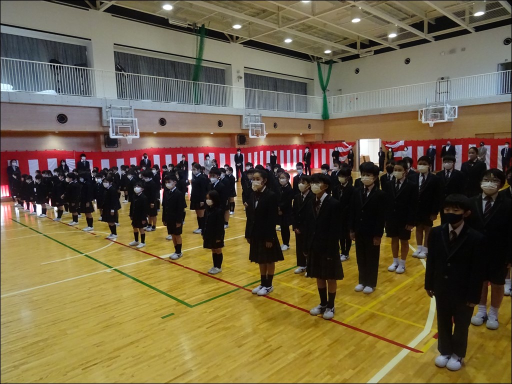 3学期 修了式