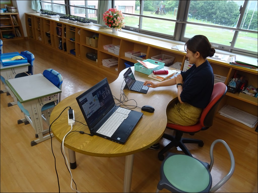 臨時休校にともなうオンライン学習