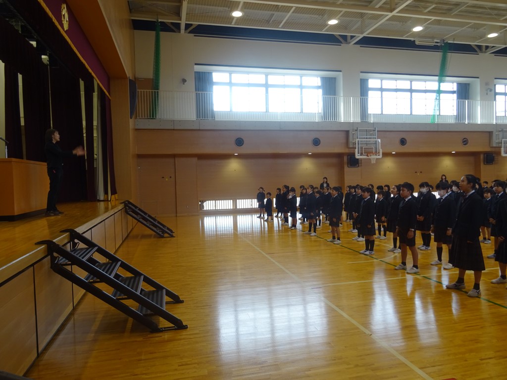 ２学期終業式