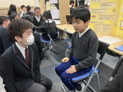 ５年生　小中英語交流会