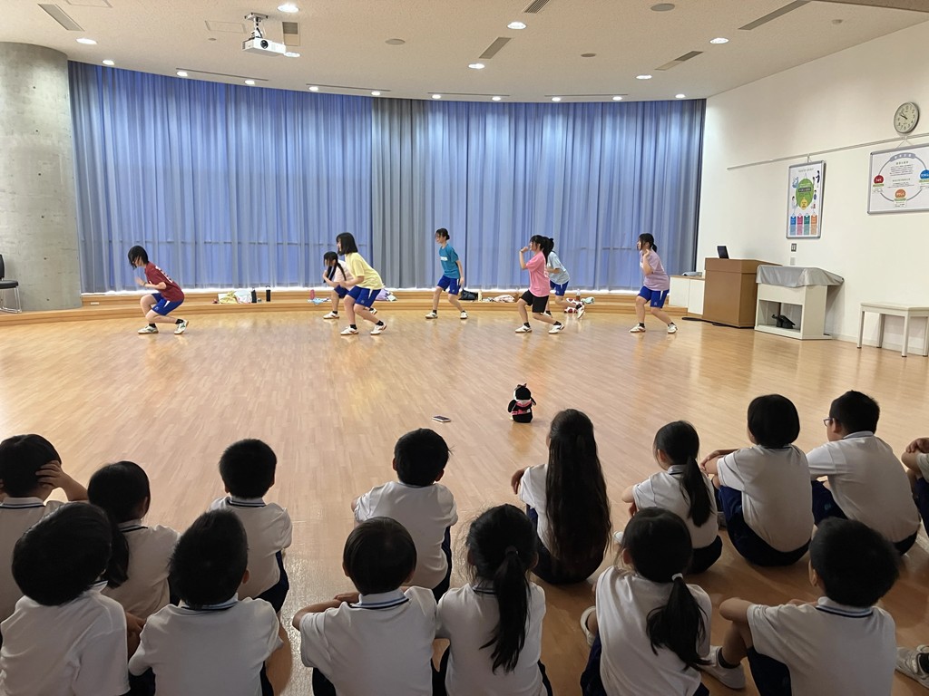 夏季休業中のSS 帝京可児小中高交流会