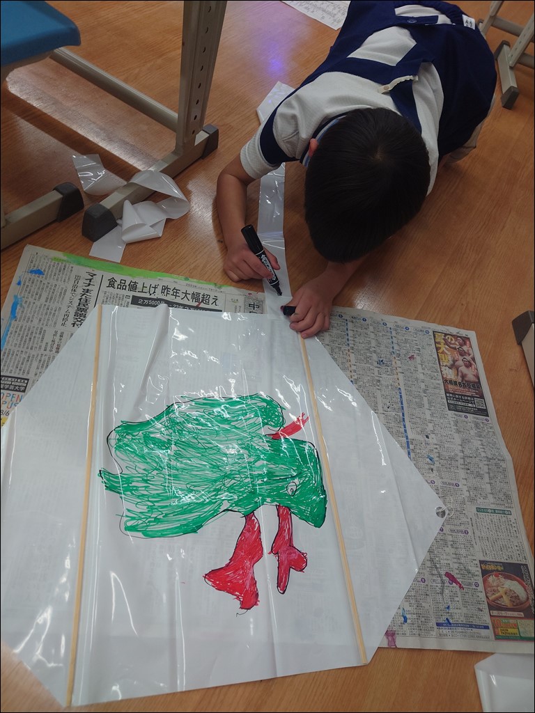 1年生　イマージョン図工　　