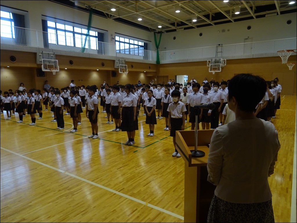２学期　始業式