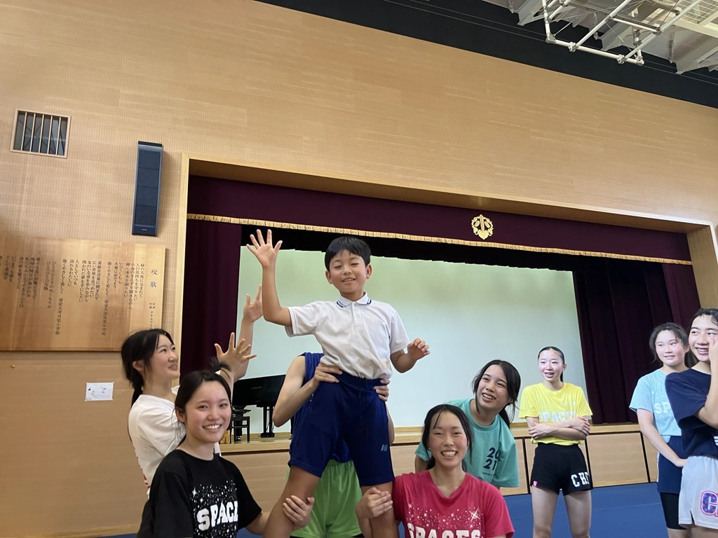 夏季休業中のSS 帝京可児小中高交流会