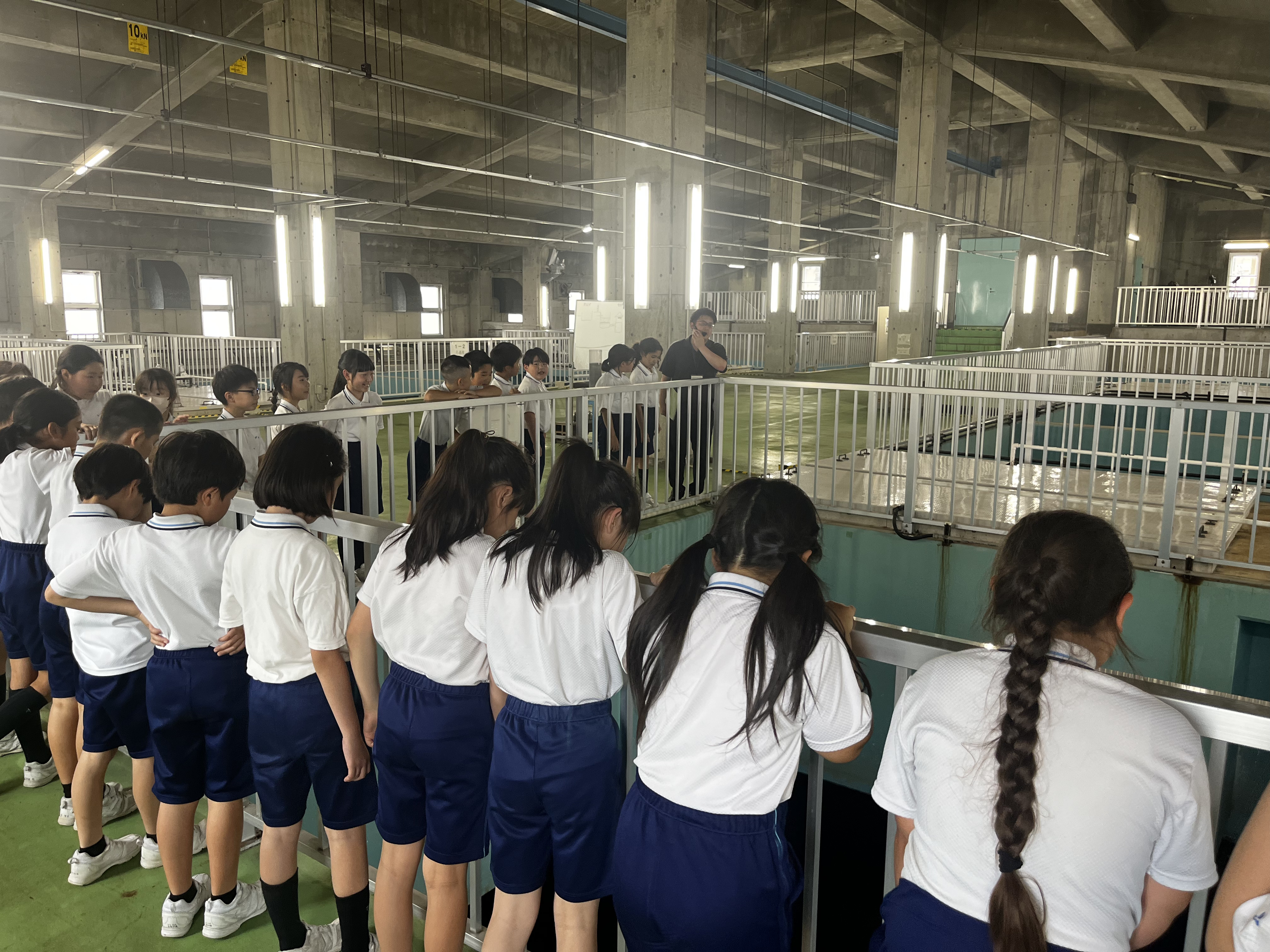 4年生 社会見学「川合浄水場」