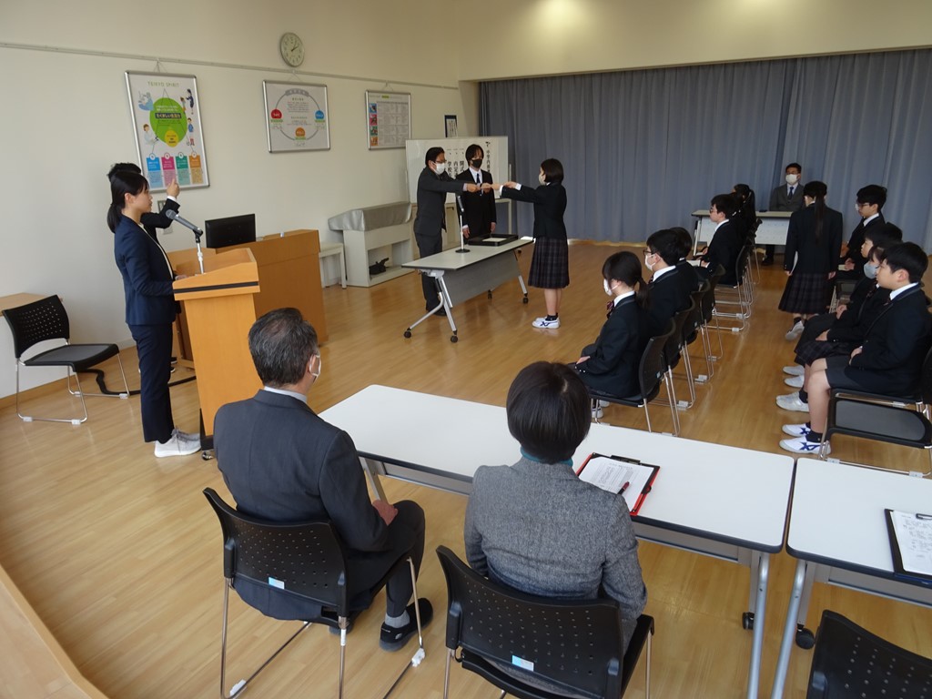 6年生　内定式