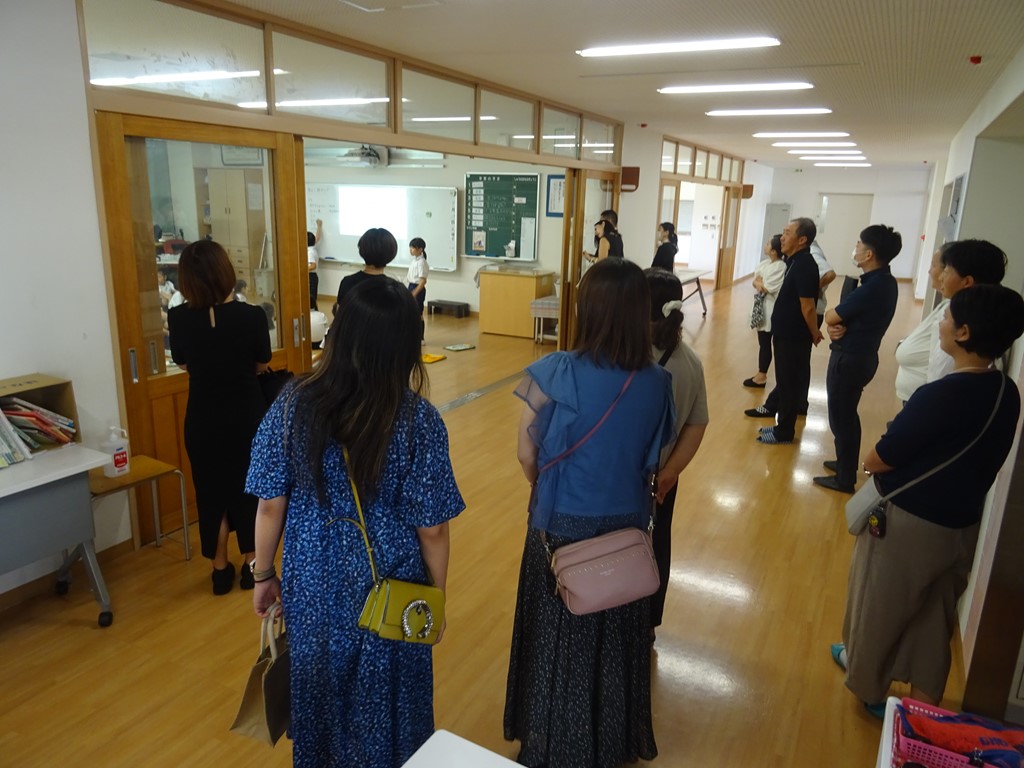 全学年フリー参観